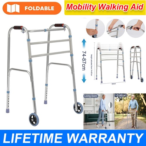 Folding walking frame - folding,