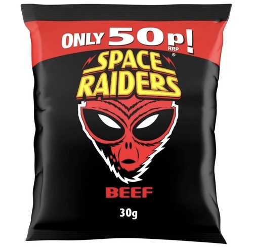 Space raiders beef 25g - beef, box