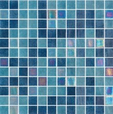 Luxury Glass Mosaic Tiles 25mm x 25mm x 4.9mm Int. & Ext. Floors / Walls / Pools
