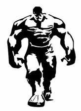 Hulk vinyl car Decal / Sticker