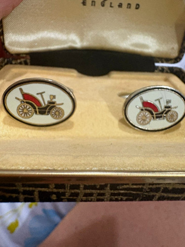 Vintage stratton car cufflinks - vintage,