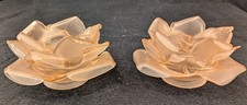 Pair of Deco Antique Frosted