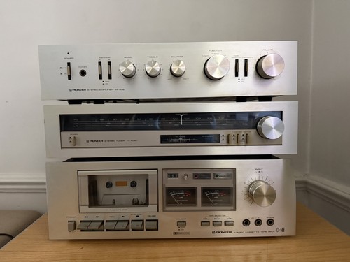 Pioneer 408 amplifier - pioneer, +