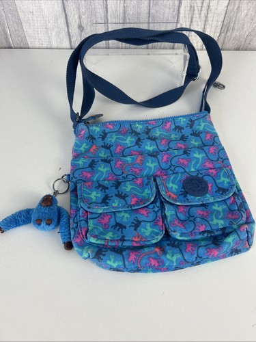 Kipling blue monkey print - kipling,