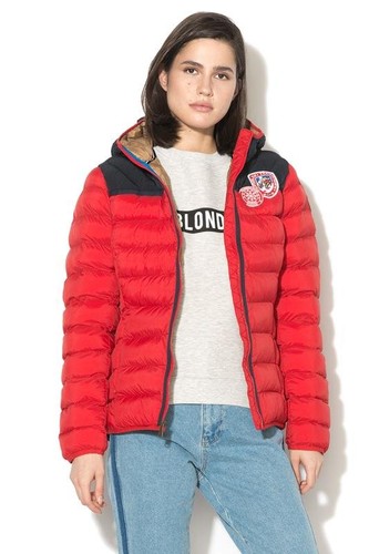 Women napapijri jacket red - napapijri, s