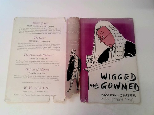Wigged and gowned draper - and,