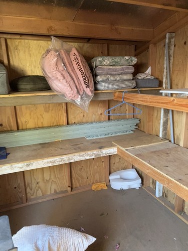 Wood garden shed brown apex - brown,