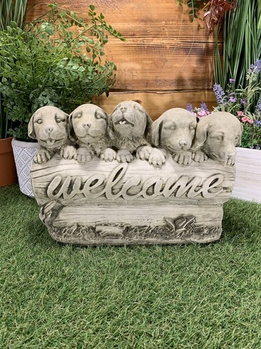 Stone garden labrador - stone,