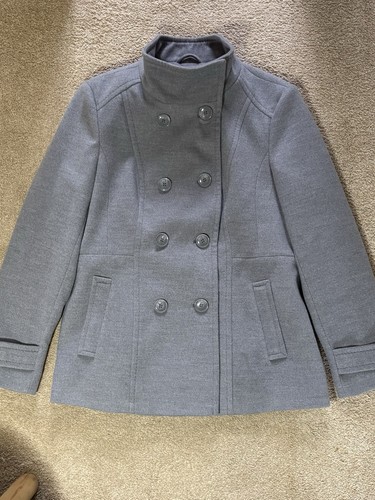 New grey pea coat - pea,
