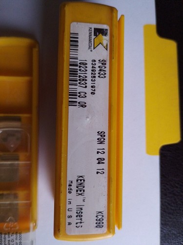 Kendex carbide new - new, inserts