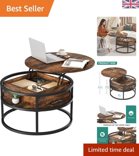 Elegant round lift top coffee - round,