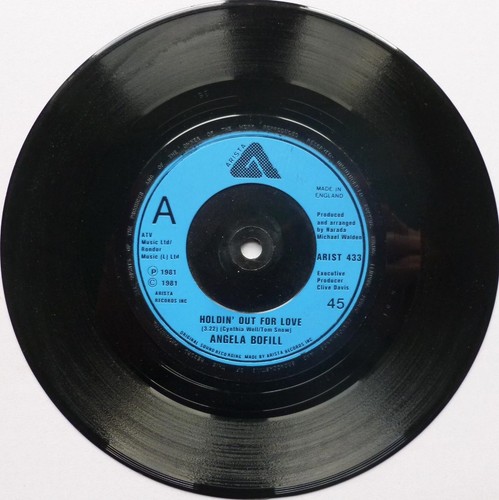 Angela bofill holding out for - bofill,