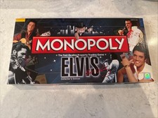 Hasbro Monopoly Hasbro  Monopoly Elvis Collectors Edition Box SW (VG+/New)