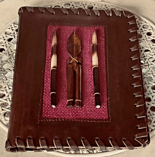 Vintage african leather photo - vintage,
