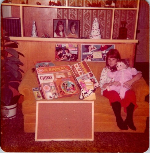 Christmas 1974 girl crissy - christmas,