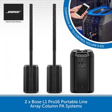 2 x Bose L1 Pro16 Portable