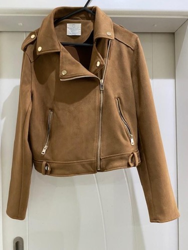 Brown primark faux - faux, biker
