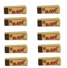 1 BOX (50 Booklets) Raw Rolling Papers Filter Tips Standard Size Vegan Rizla