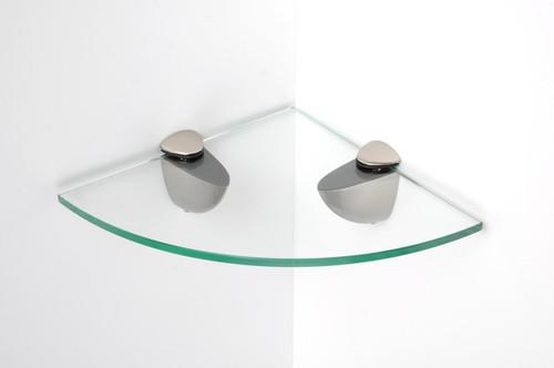 Glass shelves wall mounted - shelves,