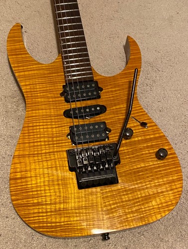 Ibanez custom rg1680 gold - ibanez, j-custom