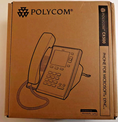 New polycom cx500 phone - new,