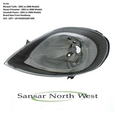 For Vauxhall Vivaro -