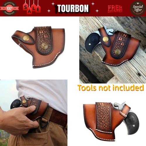 Tourbon leather handgun - tourbon,