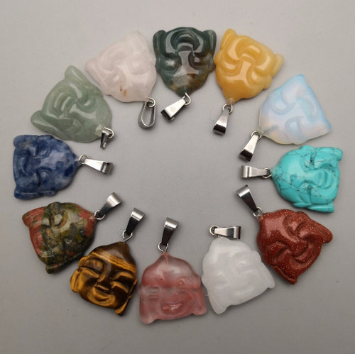 Laughing buddha quartz - laughing,