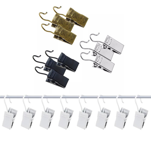 Curtain hanging clips with - curtain,
