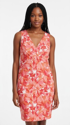 Adrianna papell floral neck - papell,