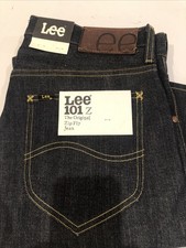Nwt lee 101z jeans selvage - lee, 34