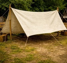 100% Linen Reenactment Tarp
