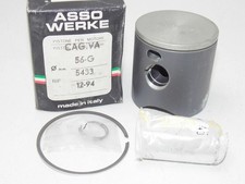 56-G ASSO WERKE PISTON 5433 PIN RING CLIP 1992 1994 CAGIVA CR WR 125cc MOTOR