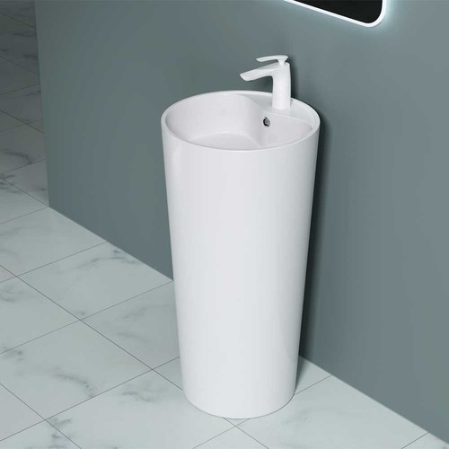 Stone resin freestanding - stone,