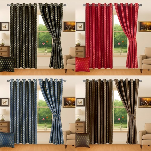 Metallic curtains foil - metallic,