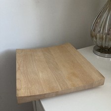 Vintage Bodum Made In Denmark Wooden Curved Chopping Board Butchers Block