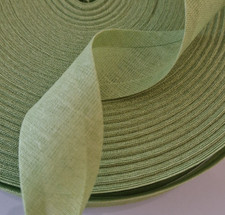 Green Cotton Bias Binding 25