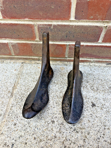 Two vintage cast iron - vintage,