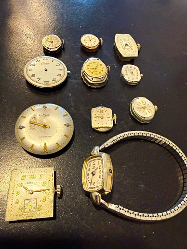 Vintage swiss watch movement - vintage,