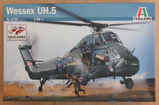 ITALERI 2720 - FALKLANDS BRITISH WESSEX UH.5 HELICOPTER - 1/48 SCALE MODEL KIT