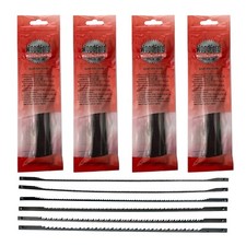 Scroll Saw Blades 10, 14, 21, 24TPI Carbon Steel Pin Ended 130mm Long 10PC