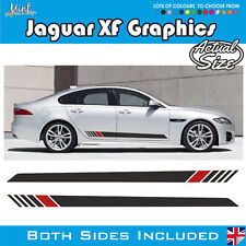 Jaguar XF XE Side Stripes R Saloon Sportbrake Decals Stickers Graphics 013