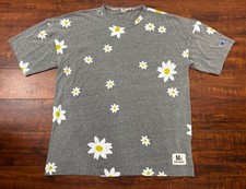 Mark McNairy x Todd Snyder x Champion Daisy T Shirt Mens Small Gray Logo AOP