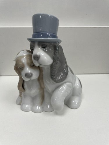 Nao lladro porcelain together - nao,