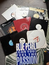 40 x 12"  House / Garage Dance Vinyl Record Collection.  DJ JOBLOT