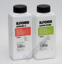 Ilford Black & White Liquid Film Developing Kit Ilfosol 3 Rapid Fixer TRACKED 48