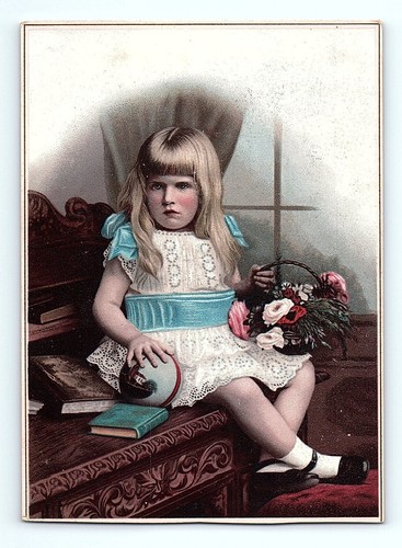 Victorian trade card - 1800s, van