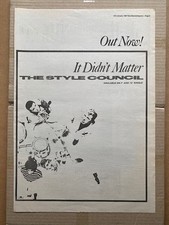 STYLE COUNCIL IT DIDN'T MATTER