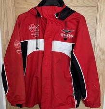 Yamaha Red Jacket Virgin Media Embroidered Size Large official Merchandise