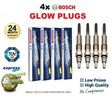 4x BOSCH GLOW PLUGS for TOYOTA